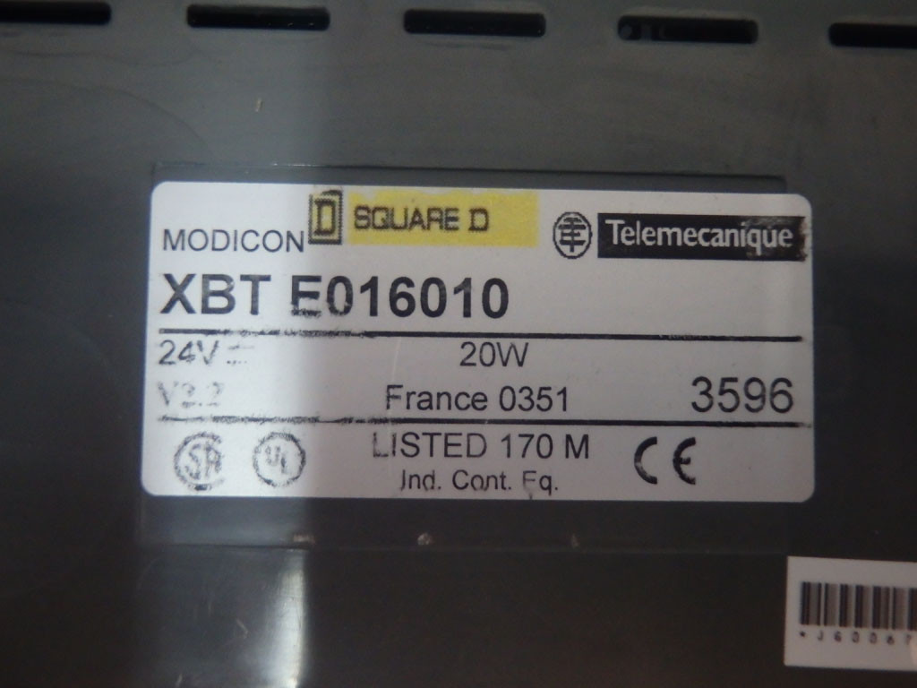 TÉLÉMÉCANIQUE  XBT-E016010