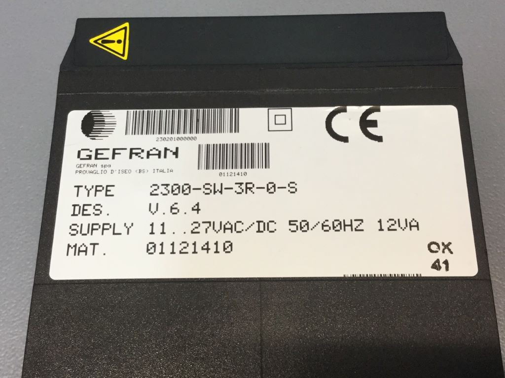 GEFRAN 2300-SX1-3R-0-S