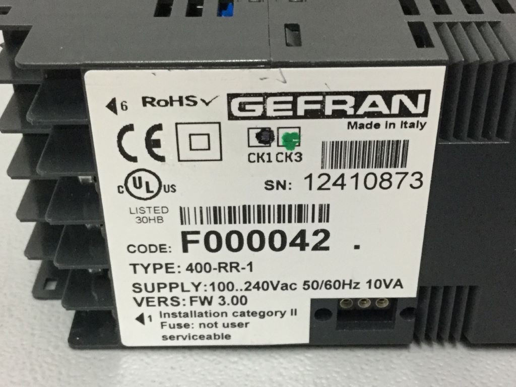 GEFRAN 400-RR-1