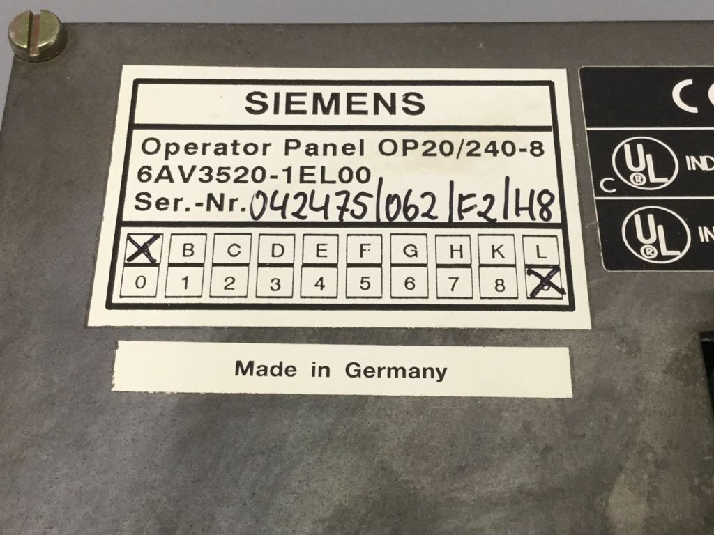 SIEMENS 6AV3520-1EL00
