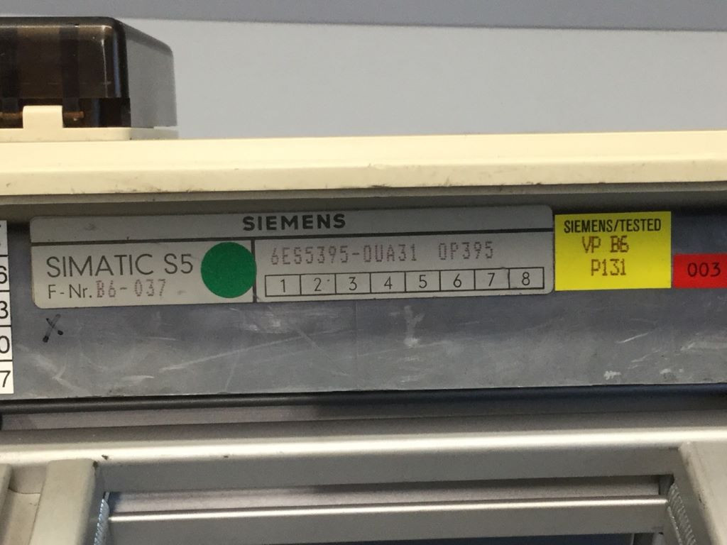 SIEMENS 6ES5395-0UA31
