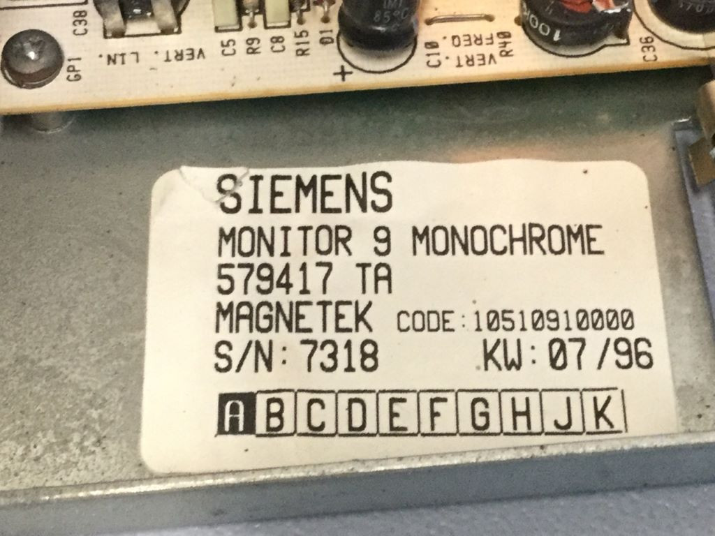 SIEMENS 579417TA