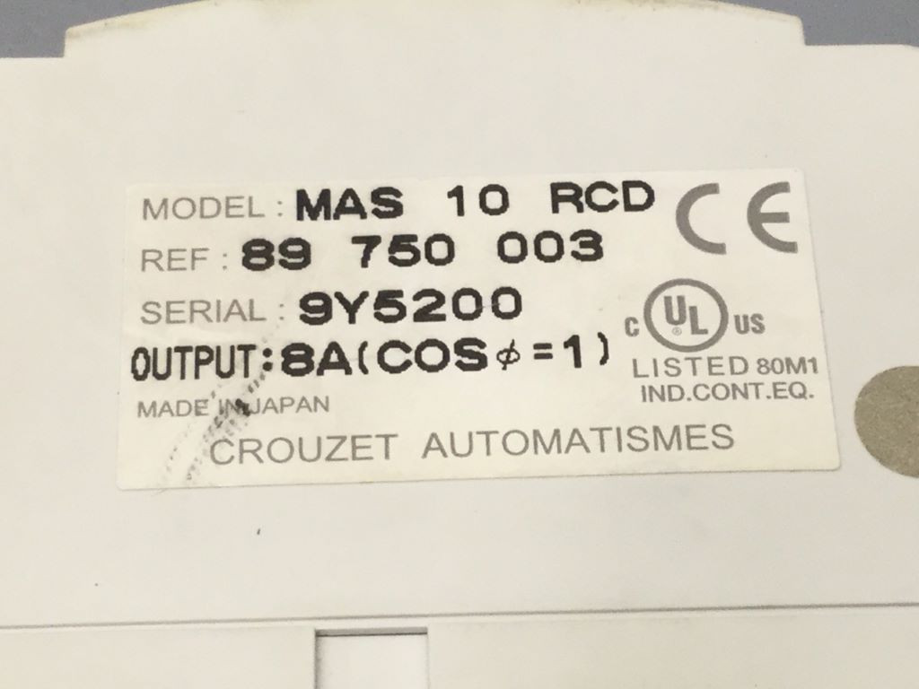 CROUZET MAS10RCD