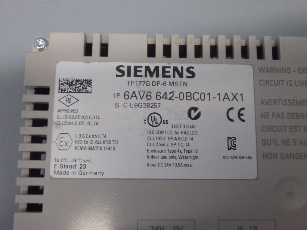 SIEMENS 6AV6642-0BC01-1AX1