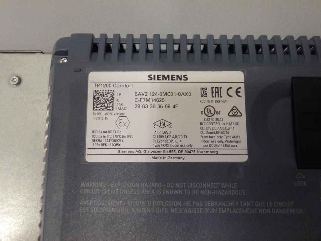 SIEMENS 6AV2124-0MC01-0AX0