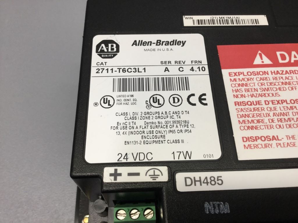 ALLEN-BRADLEY 2711-T6C3L1