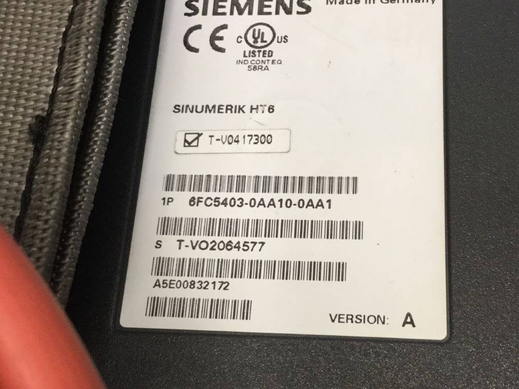 SIEMENS 6FC5403-0AA10-0AA1