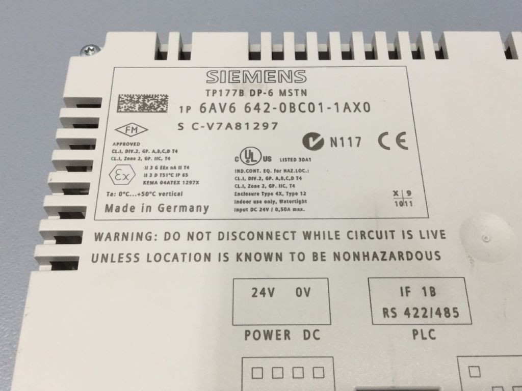 SIEMENS 6AV6642-0BC01-1AX0