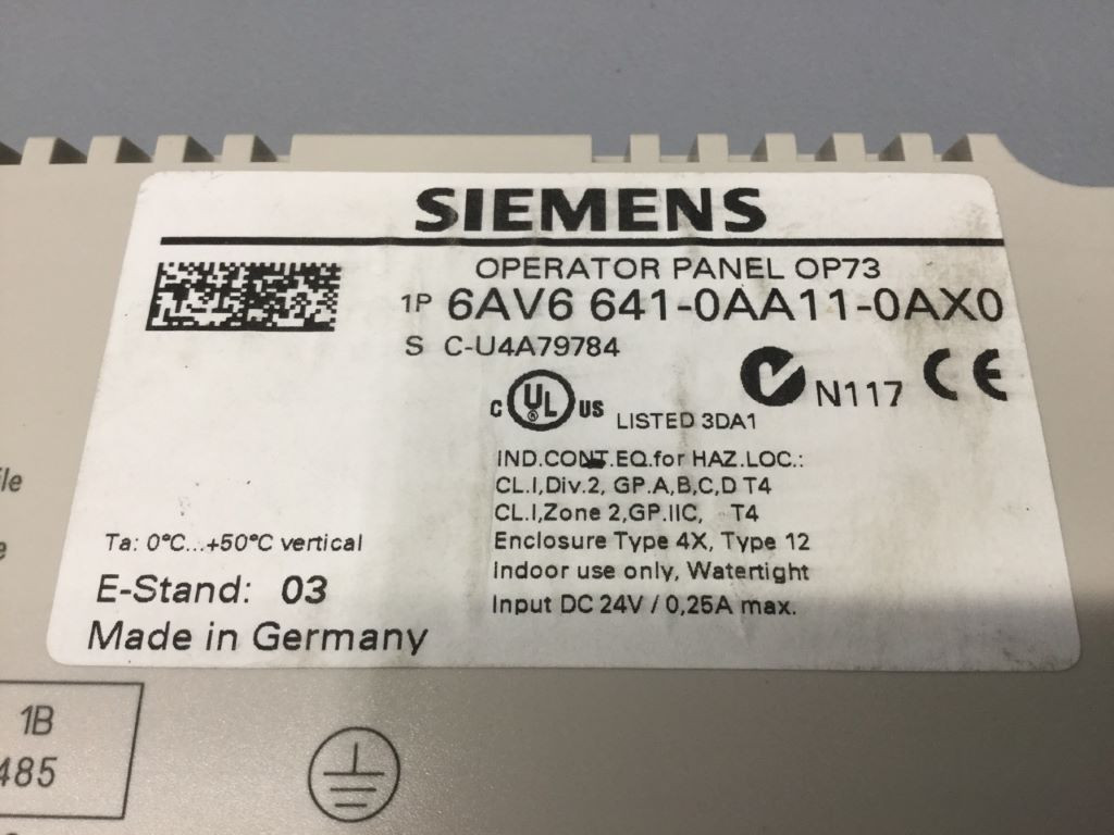 SIEMENS 6AV6641-0AA11-0AX0