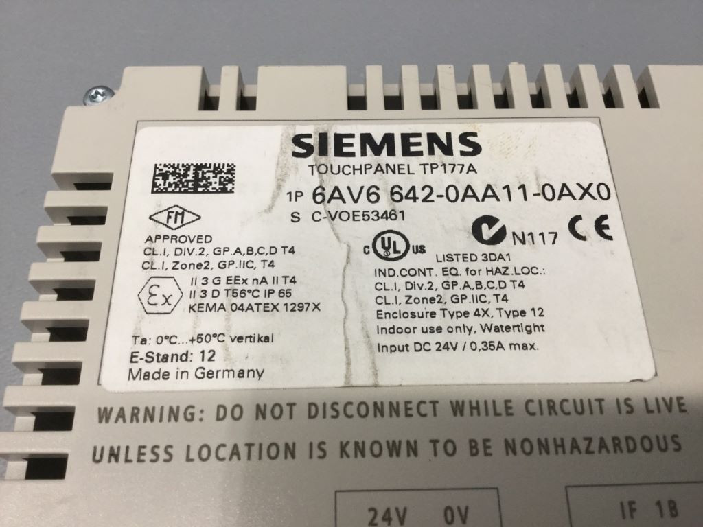SIEMENS 6AV6642-0AA11-0AX0