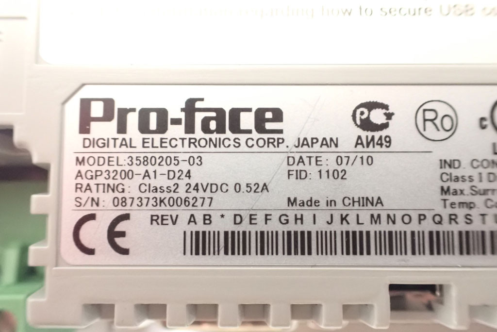 PROFACE  AGP3200-A1-D24