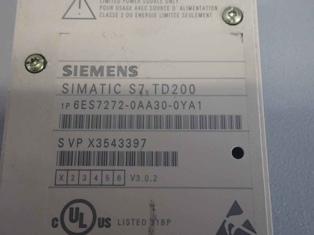 SIEMENS 6ES7272-0AA30-0YA1