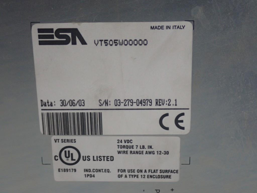 ESA VT505W00000