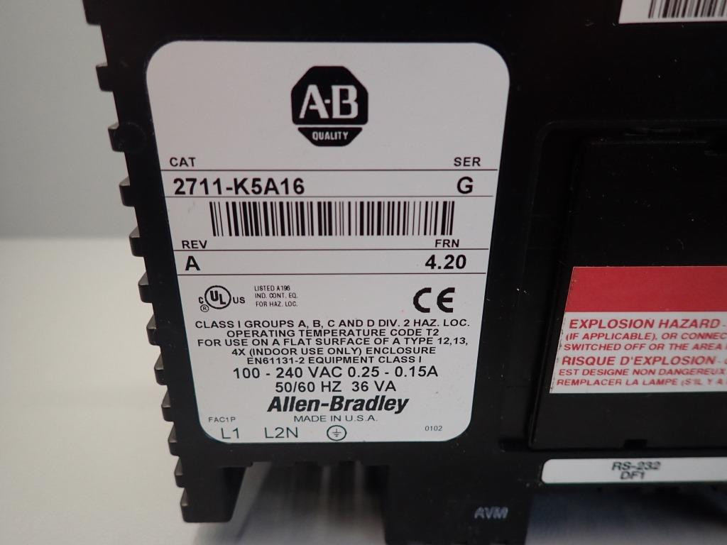 ALLEN-BRADLEY 2711-K5A16