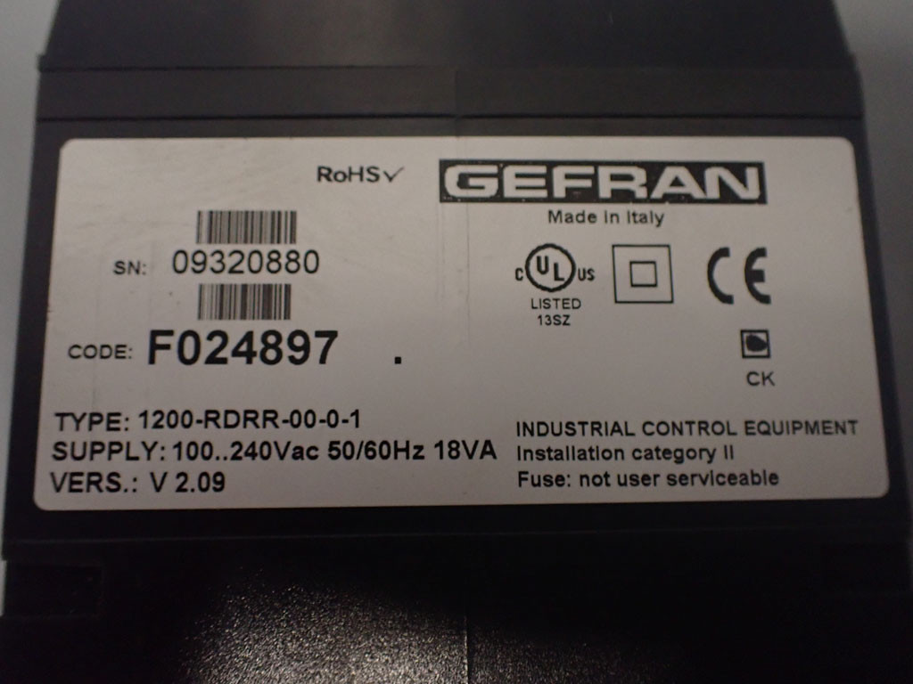 GEFRAN 1200-RDRR-00-0-1