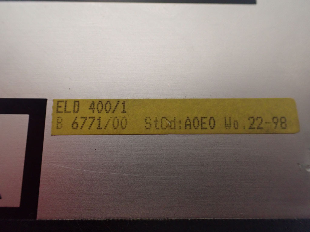 BACHMANN ELD400/1