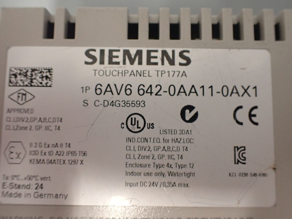 SIEMENS 6AV6642-0AA11-0AX1