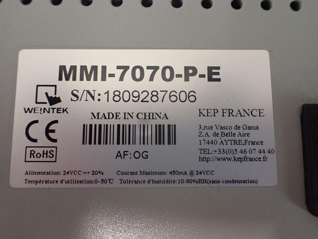 KEP FRANCE MMI-7070-P-E