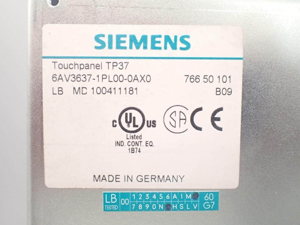 SIEMENS 6AV3637-1PL00-0AX0