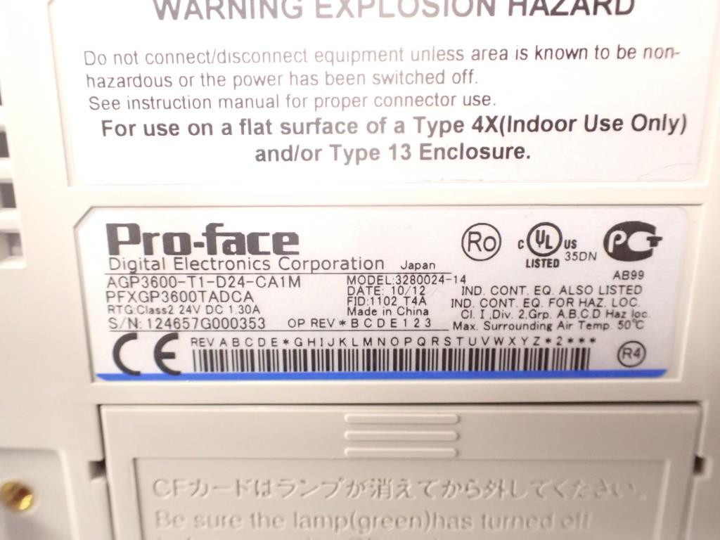 PROFACE AGP3600-T1-D24-CA1M