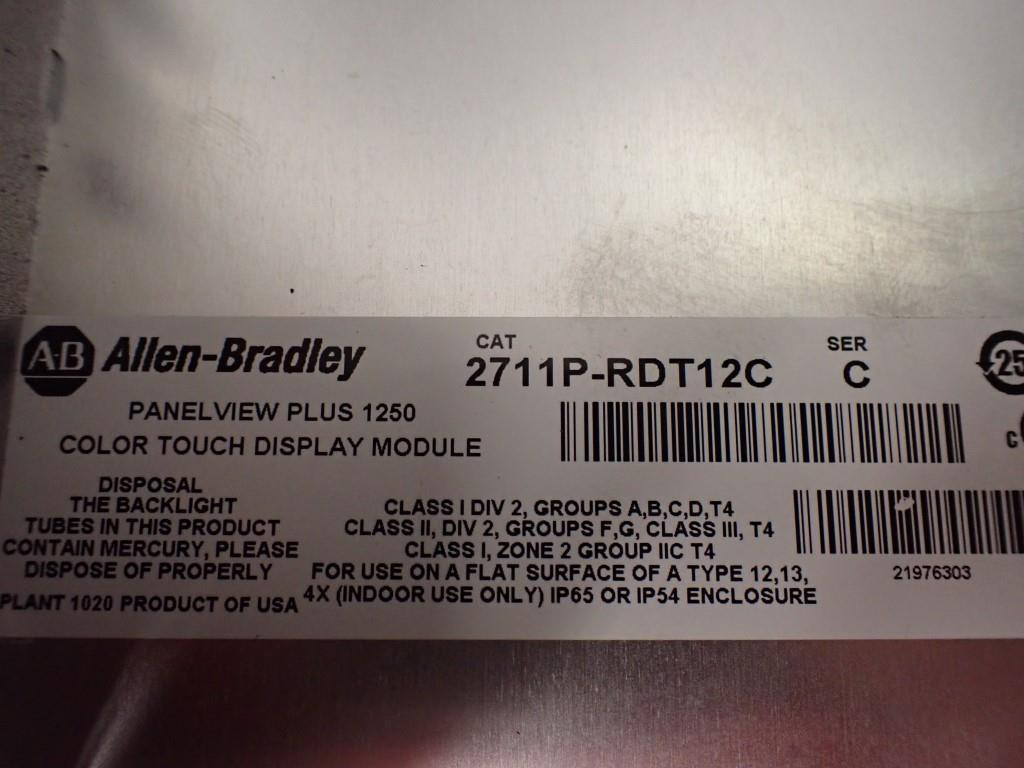 ALLEN BRADLEY  2711PRDT12C