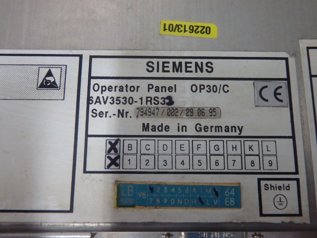 SIEMENS 6AV3530-1RS31