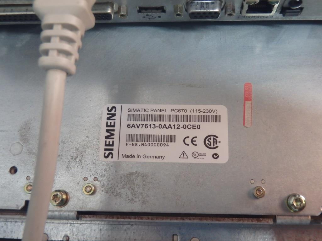 SIEMENS 6AV7613-0AA12-0CE0