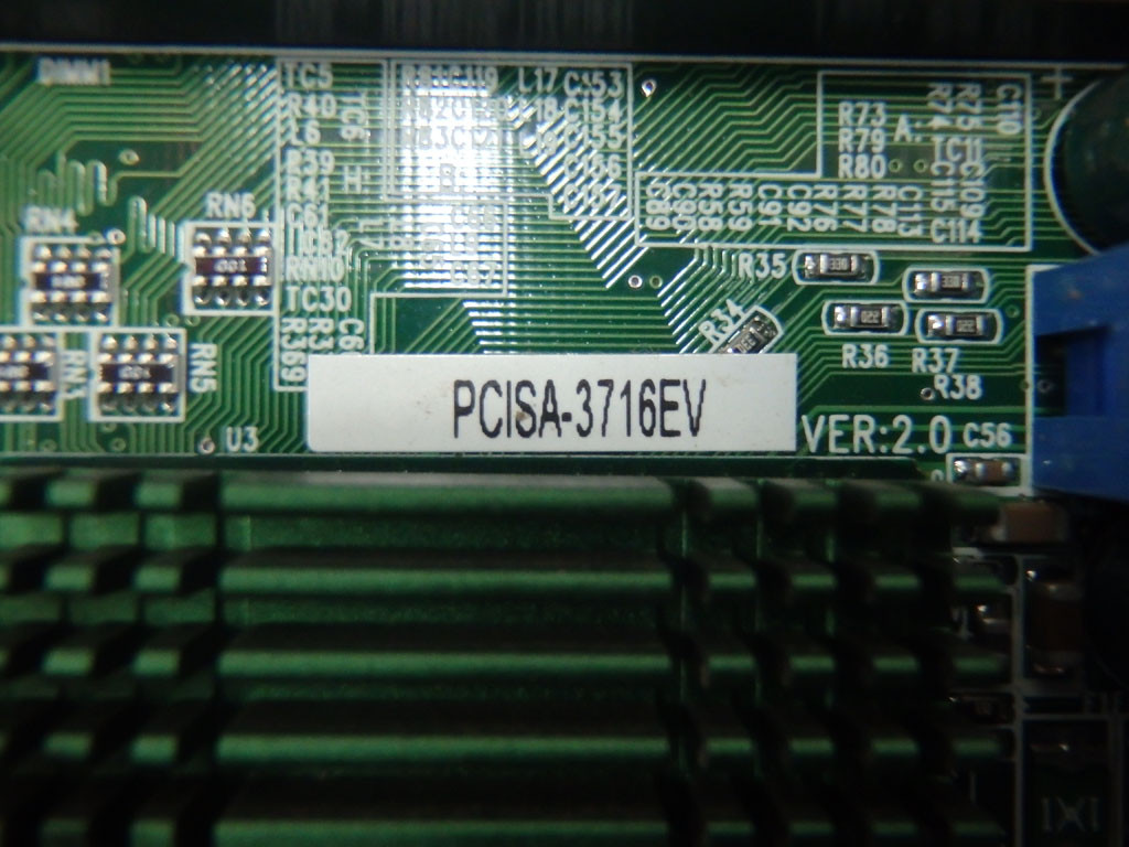 INDUSTRIAL PC PCISA-3716EV