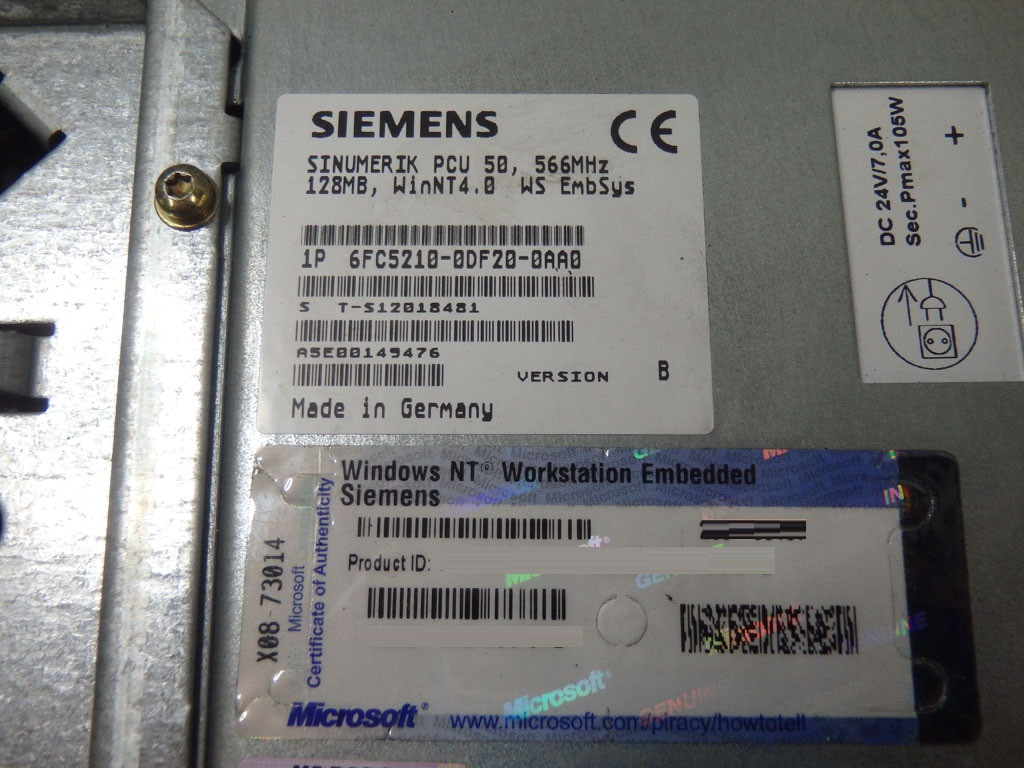 SIEMENS 6FC5210-0DF20-0AA0