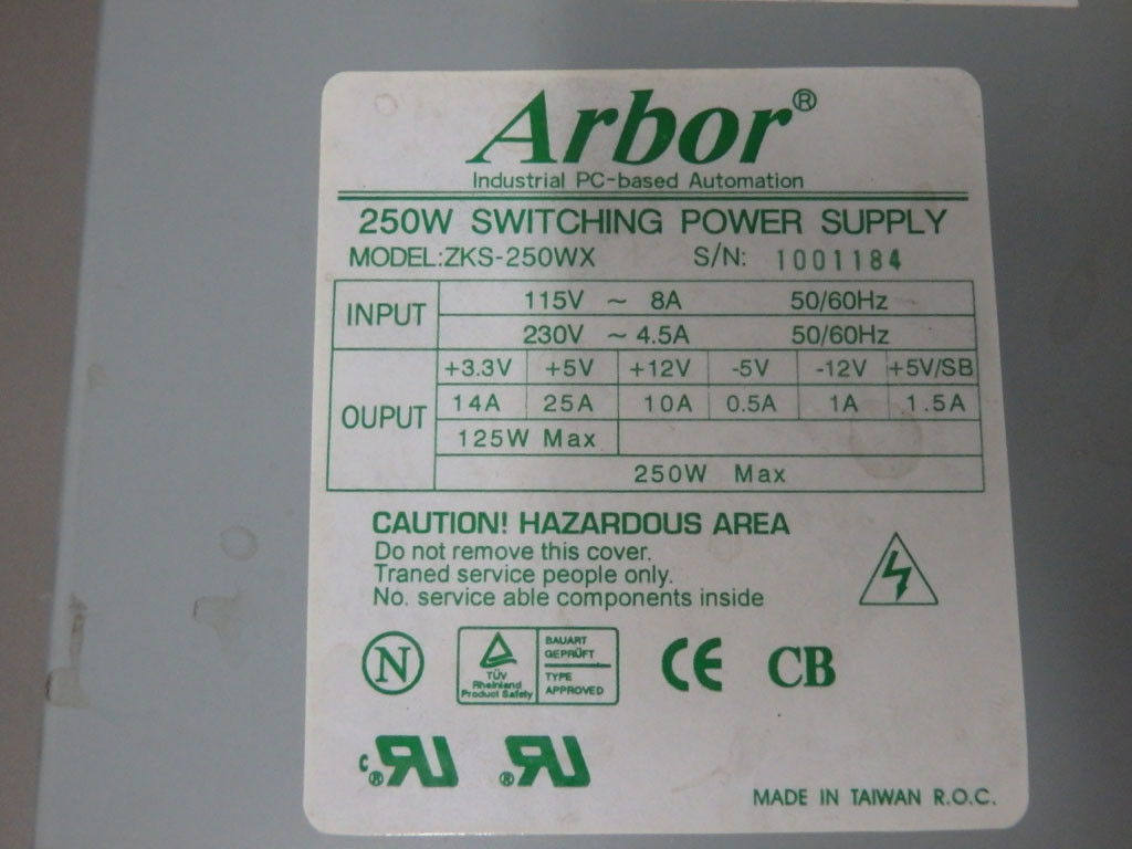ARBOR ZKS-250WX