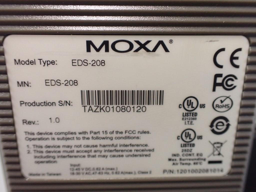 MOXA EDS-208
