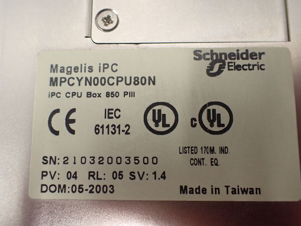SCHNEIDER  MPCYN00CPU80N