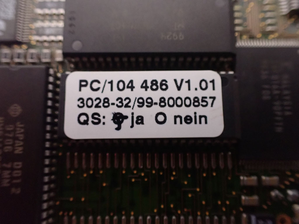 SIEMENS PC/104486V1.01