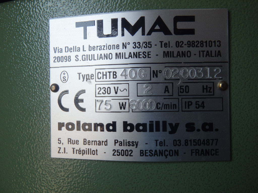 TUMAC CHTB40G
