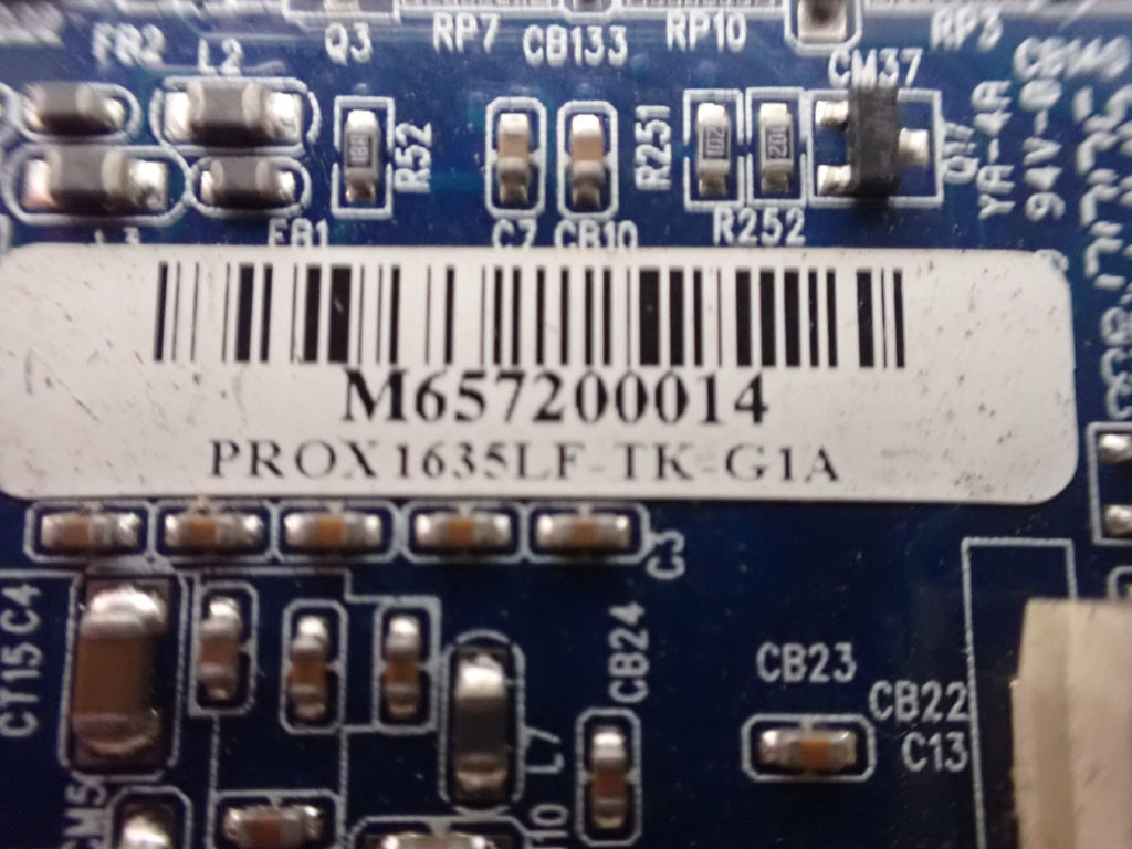 PROTECH CO PROX1635-TK-G1A