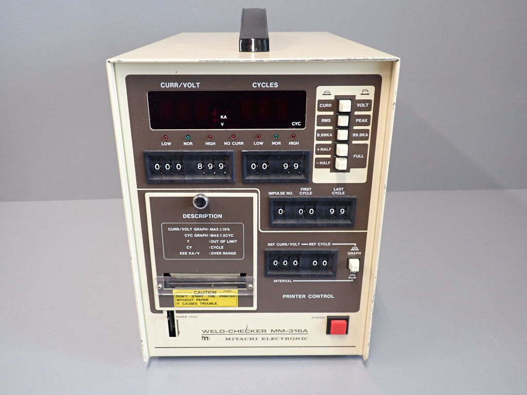 MIYACHI ELECTRONIC WELD-CHECKERMM-316A