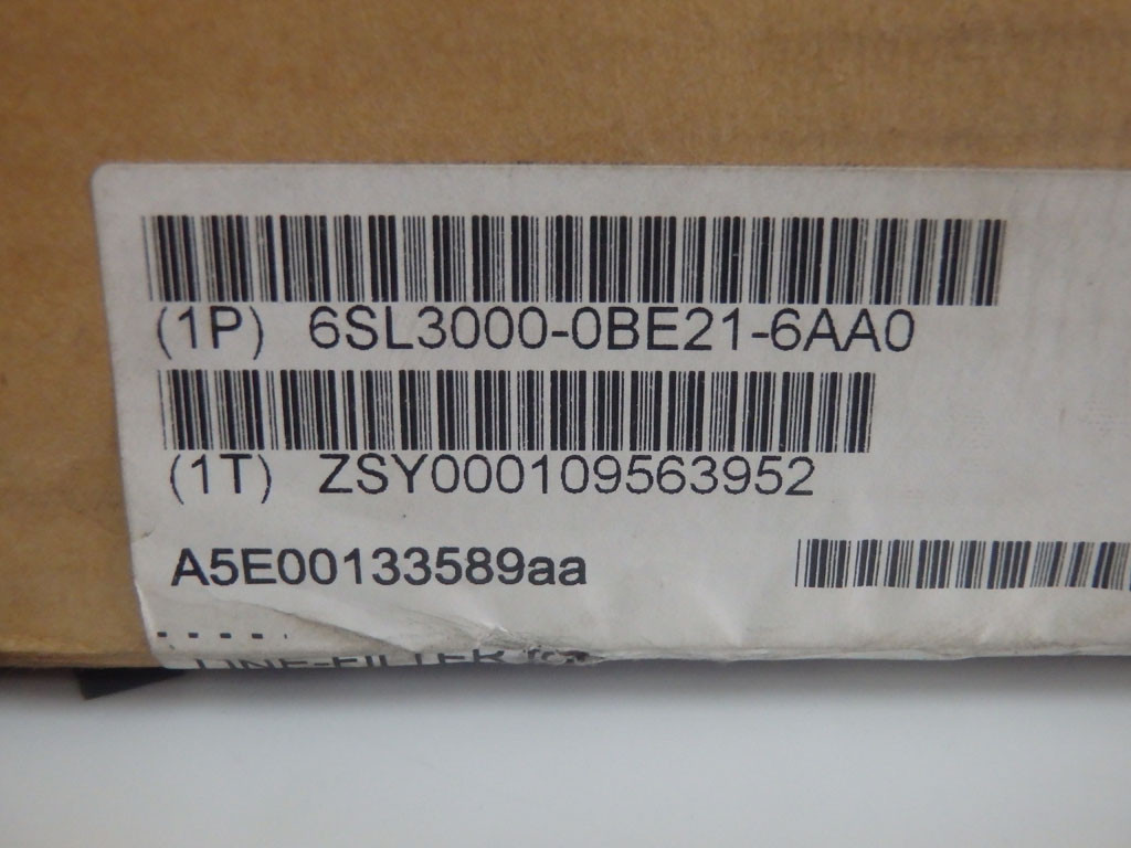 SIEMENS 6SL3000-0BE21-6AA0