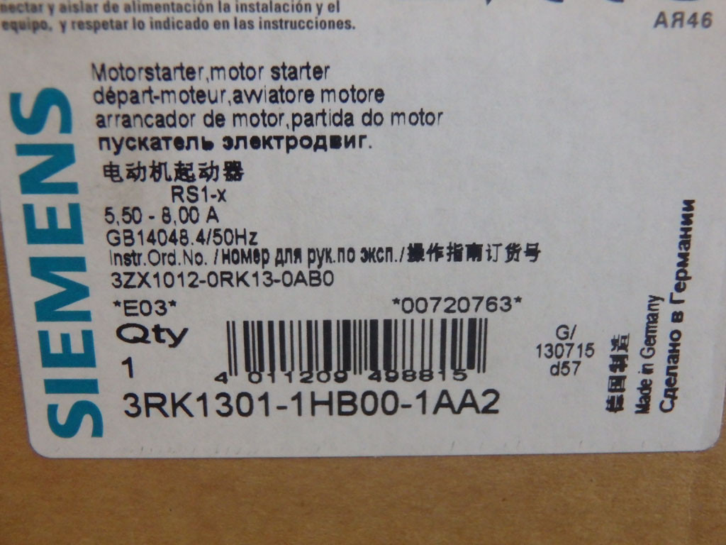 SIEMENS 3RK1301-1HB00-1AA2