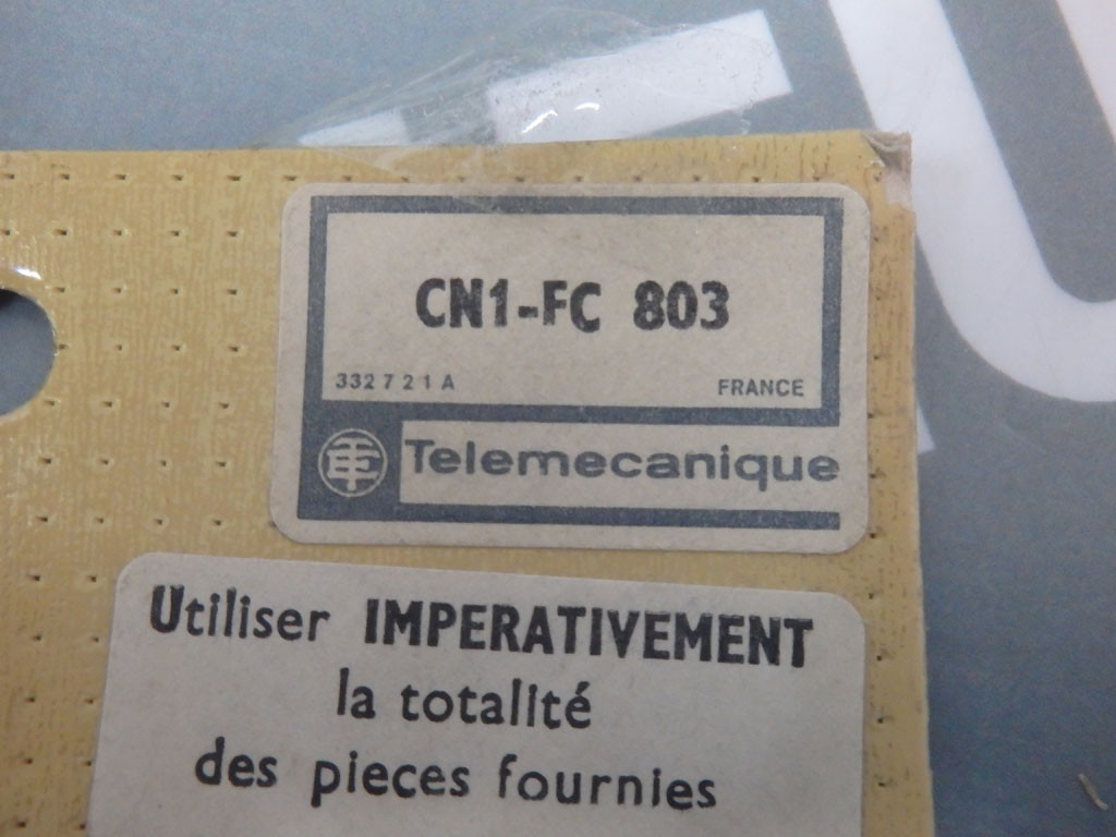TÉLÉMÉCANIQUE  CN1-FC803