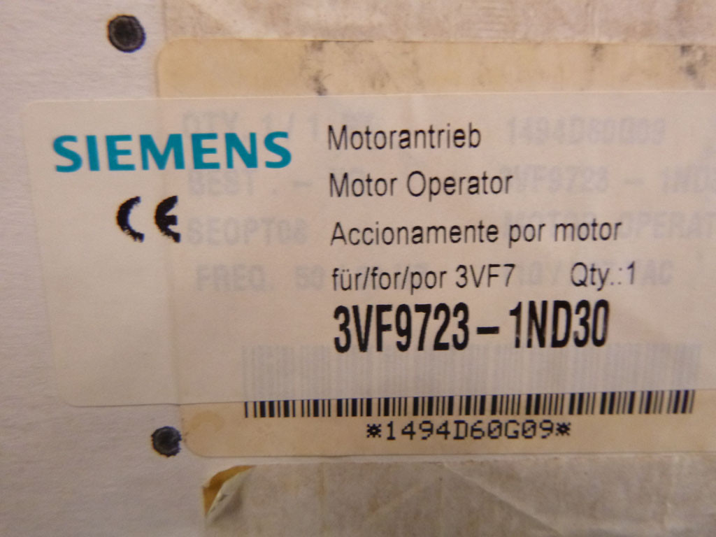 SIEMENS 3VF9723-1ND30