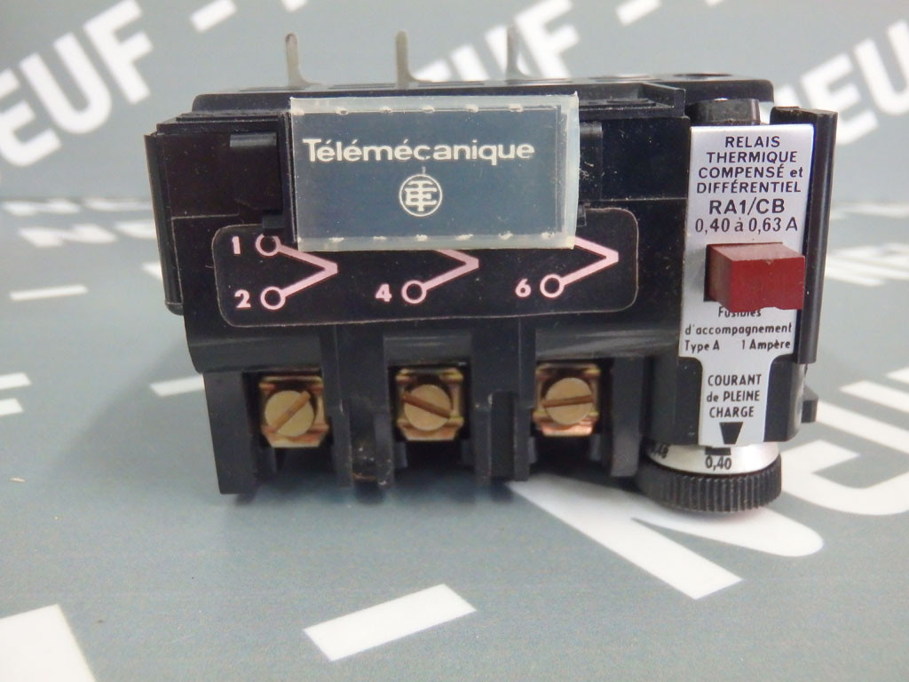 TÉLÉMÉCANIQUE  RA1/CB0.40-0.63