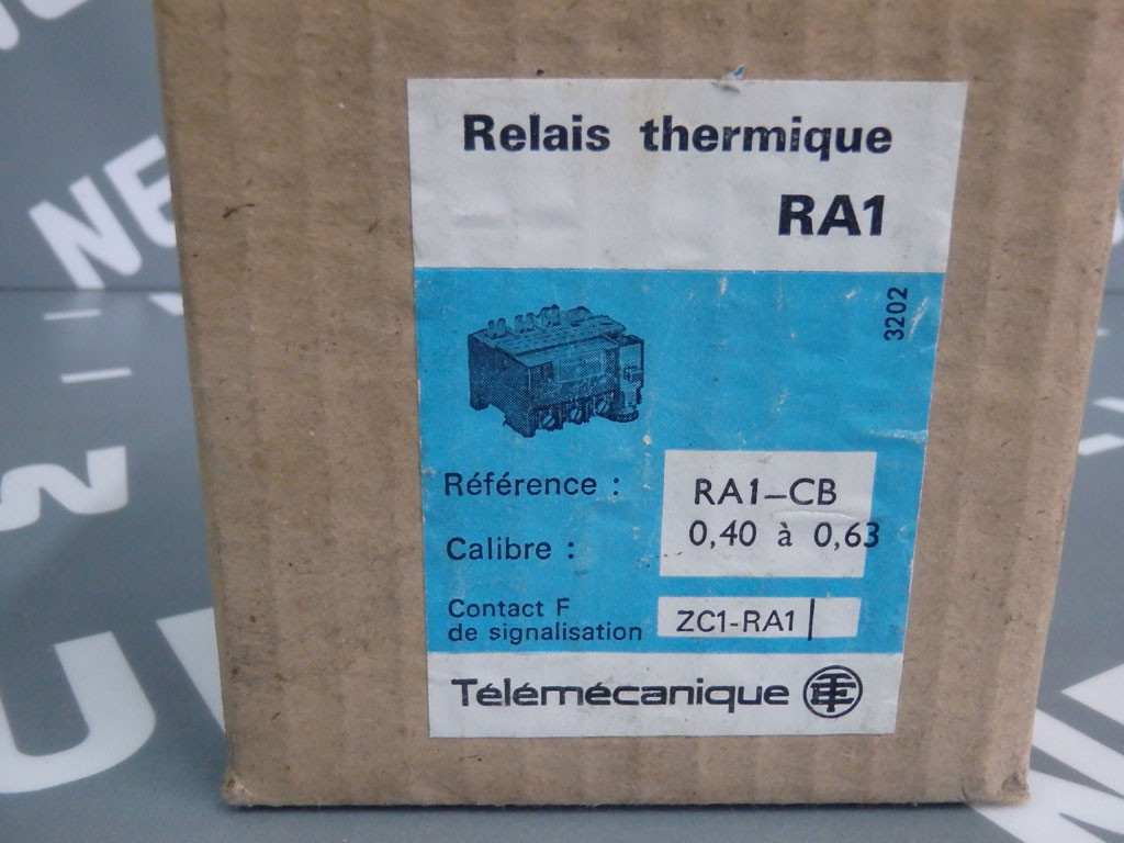 TÉLÉMÉCANIQUE  RA1/CB0.40-0.63