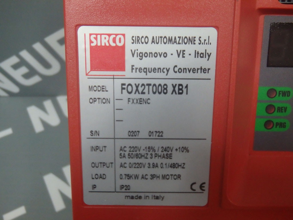 SIRCO FOX2T008XB1