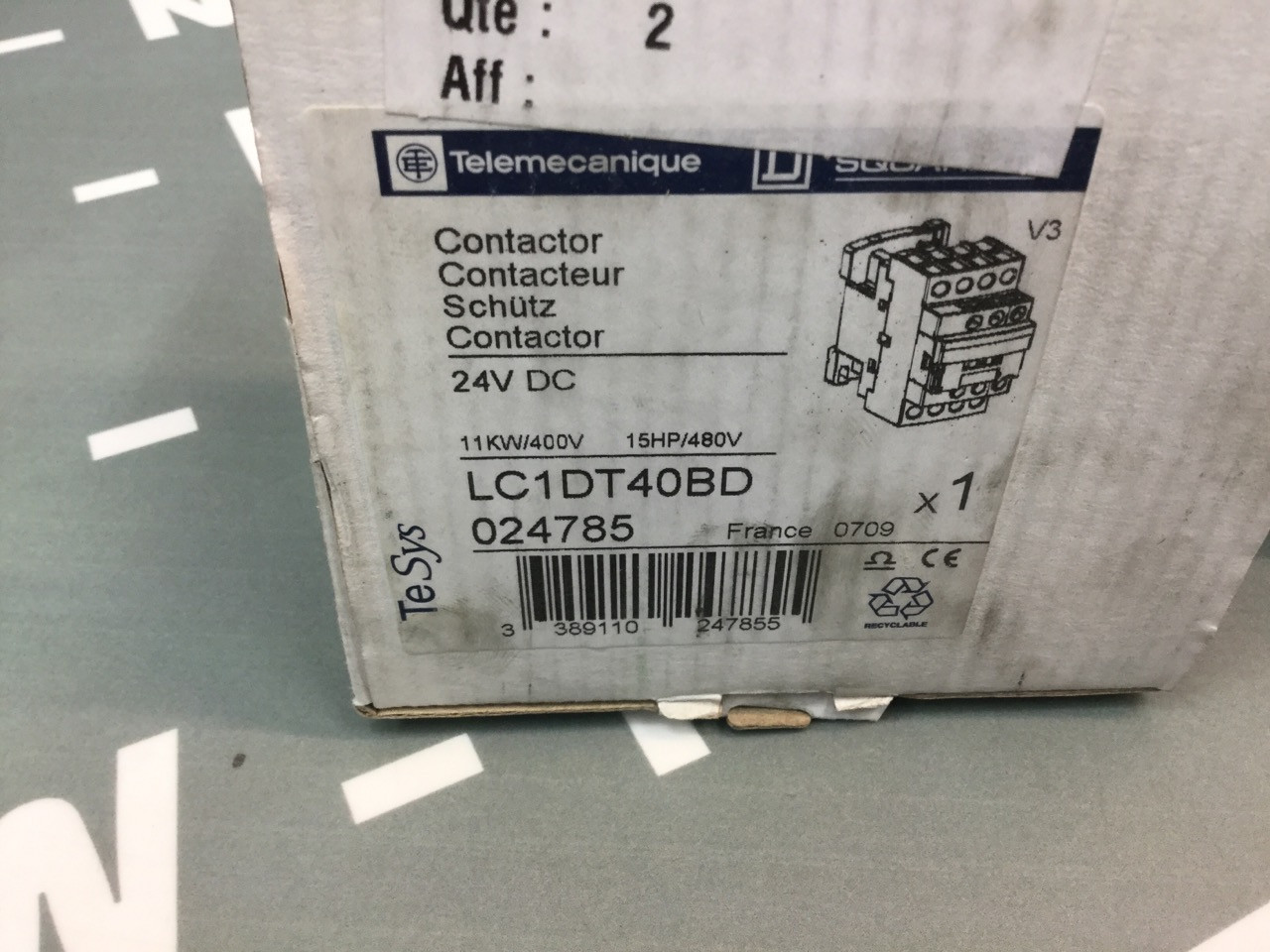 TÉLÉMÉCANIQUE  LC1DT40BD