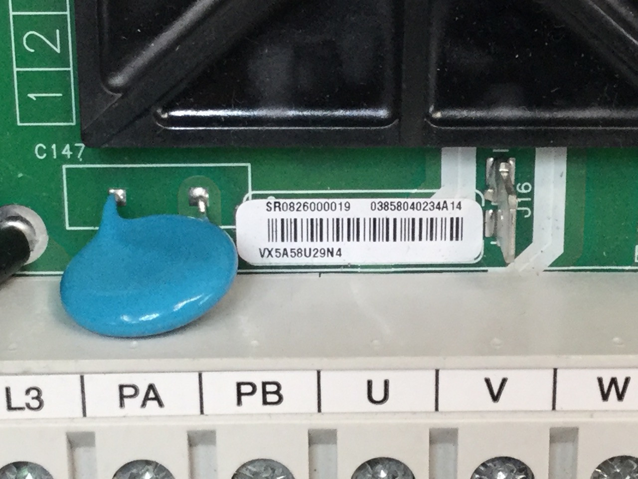 TÉLÉMÉCANIQUE  VX5A58U29N4