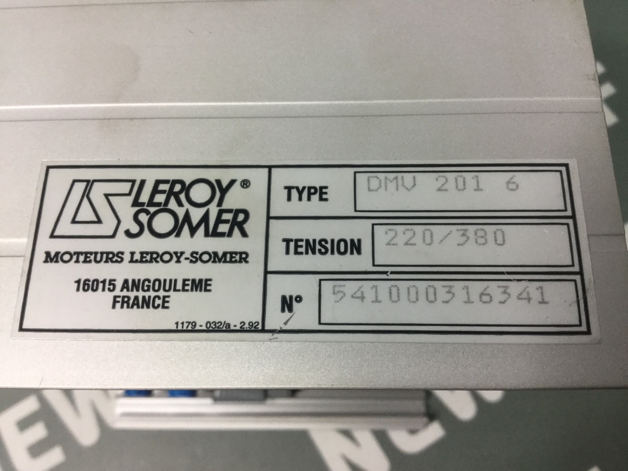 LEROY SOMER  DMV201-6