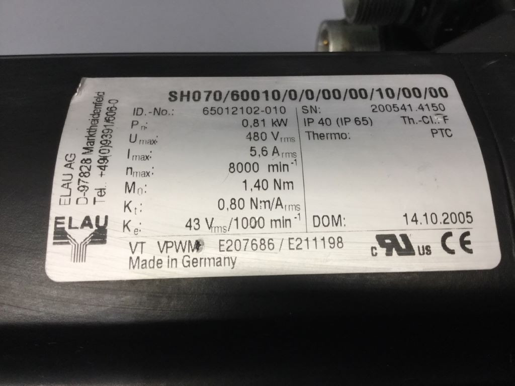 ELAU SH070/60010/0/0/00/00/10/00/00