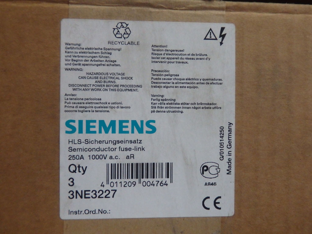 SIEMENS 3NE3227
