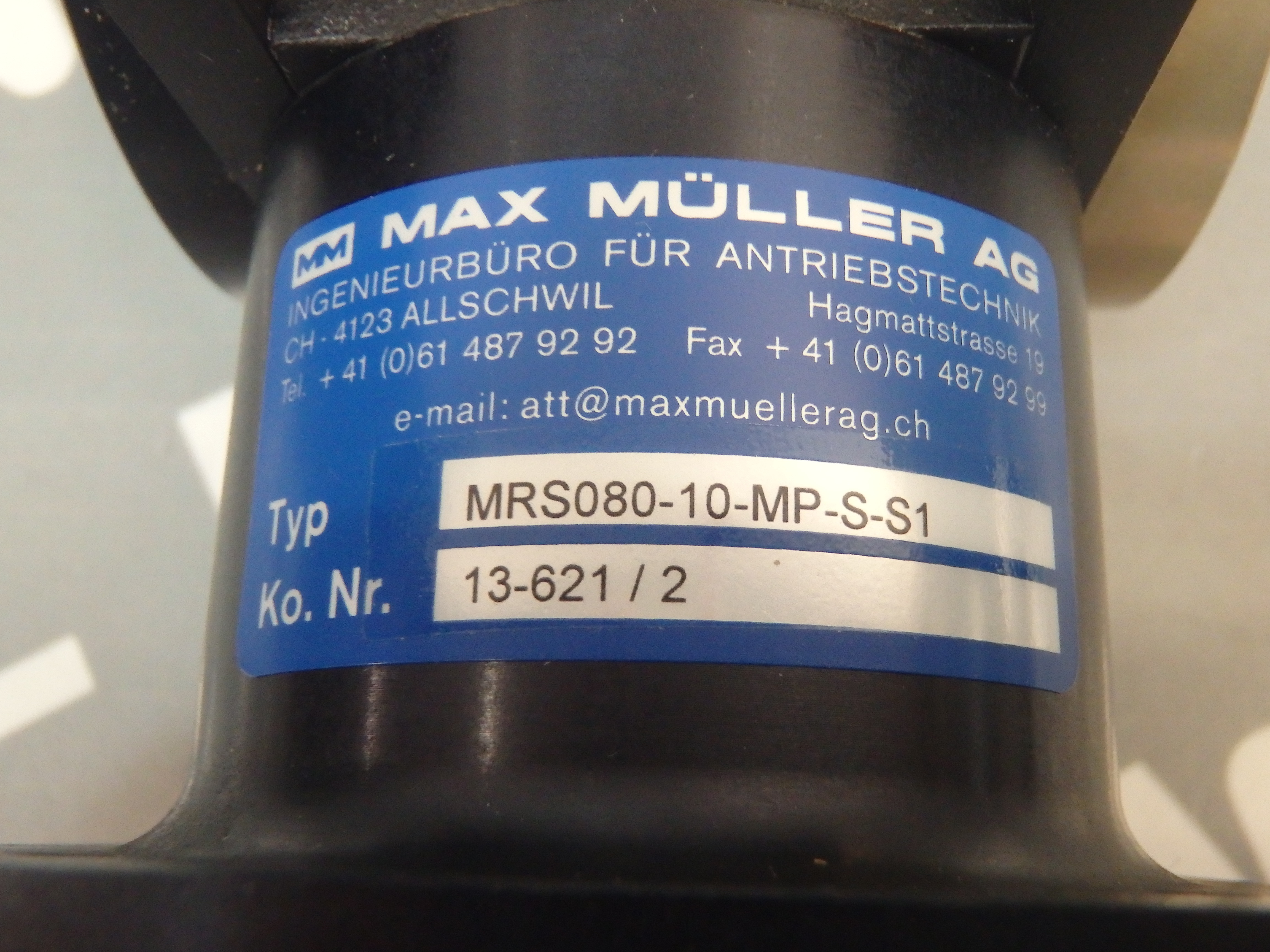 MAX MÜLLER MRS080-10-MP-S-S1
