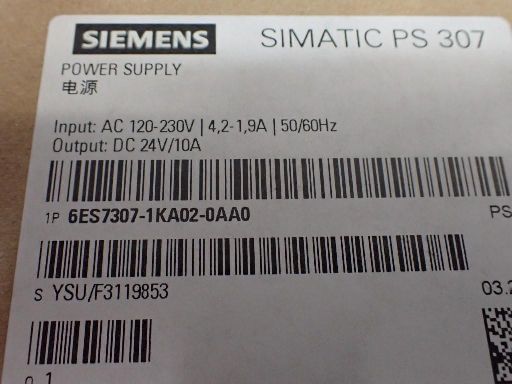 SIEMENS 6ES7307-1KA02-0AA0